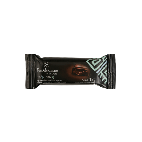 TABLETE BENDITO CACAO RECHEADO 18G