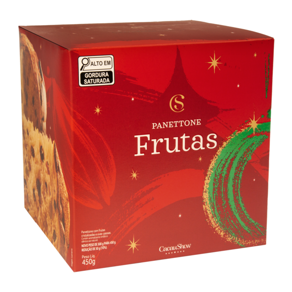 PANETONE DE FRUTAS 450G