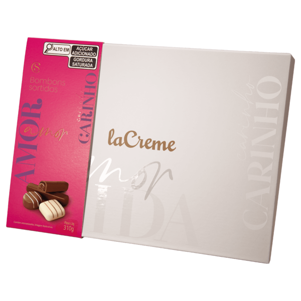 CAIXA BOMBONS LACREME 310G