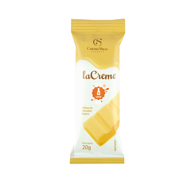 TABLETE LACREME BRANCO 20G