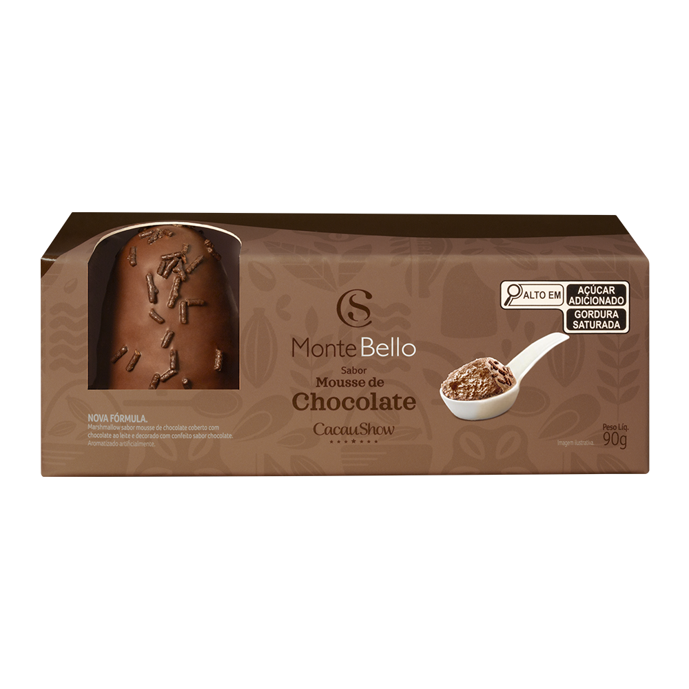 MONTEBELLO MOUSSE DE CHOCOLATE 90G, , large. image number 0