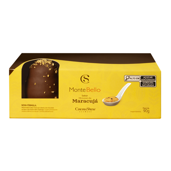 MONTEBELLO MOUSSE MARACUJÁ 90G