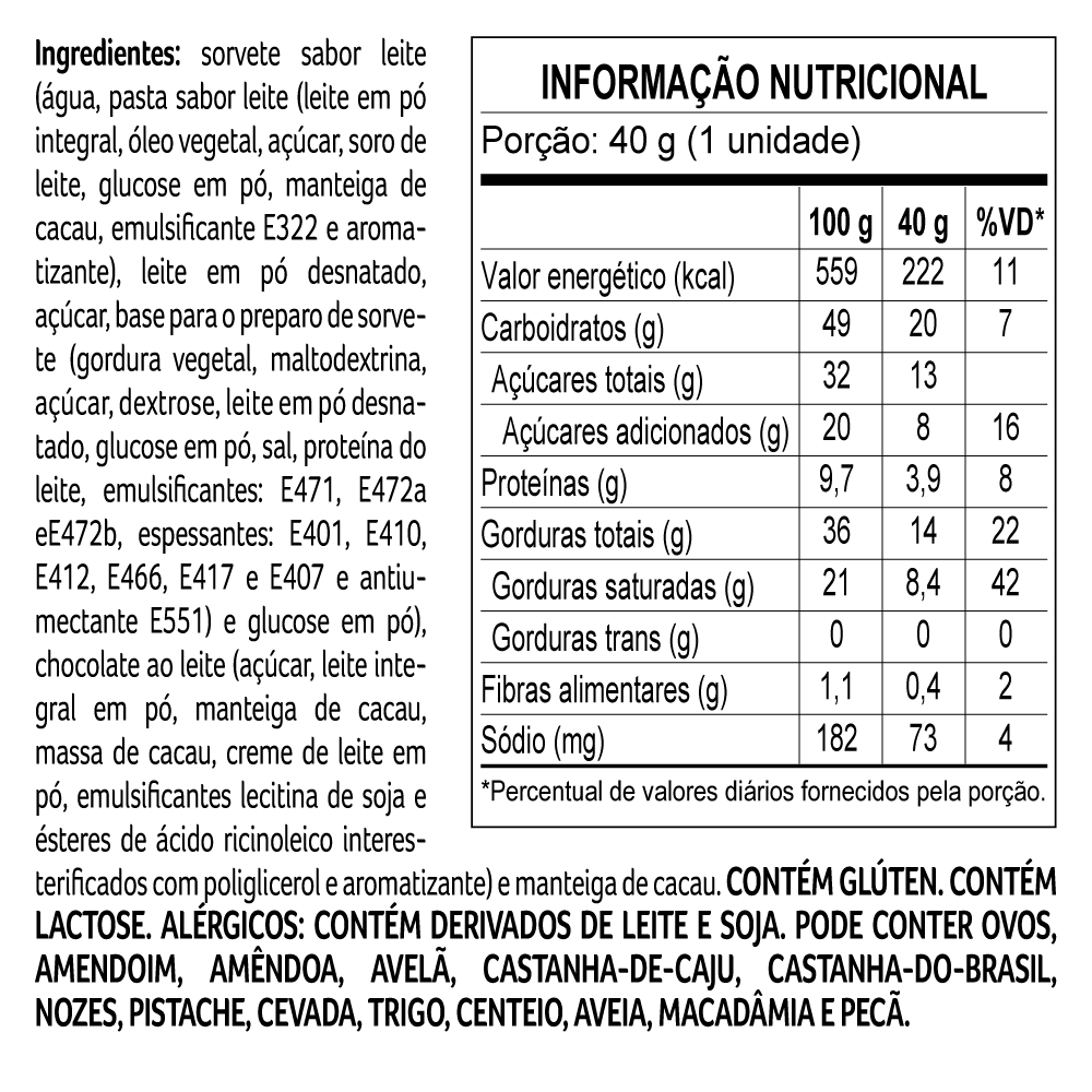 SORVETE LACREME KIDS 40G, , large. image number 1