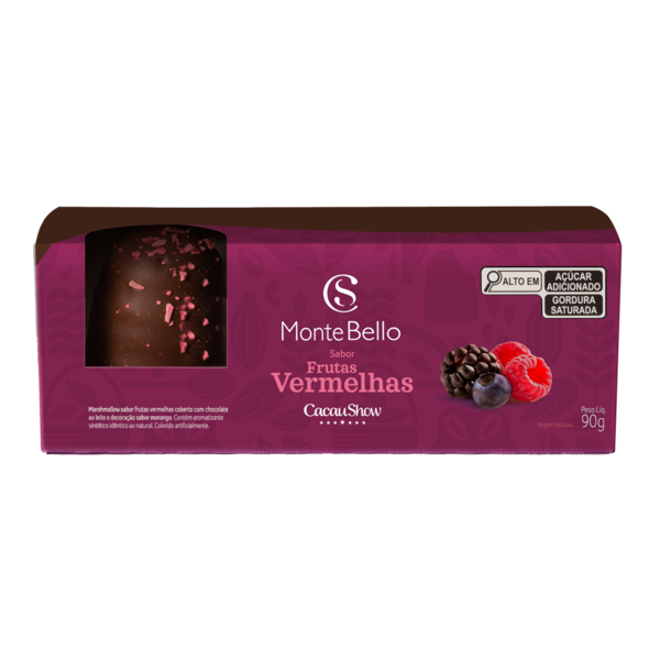 MONTEBELLO FRUTAS VERMELHAS 90G