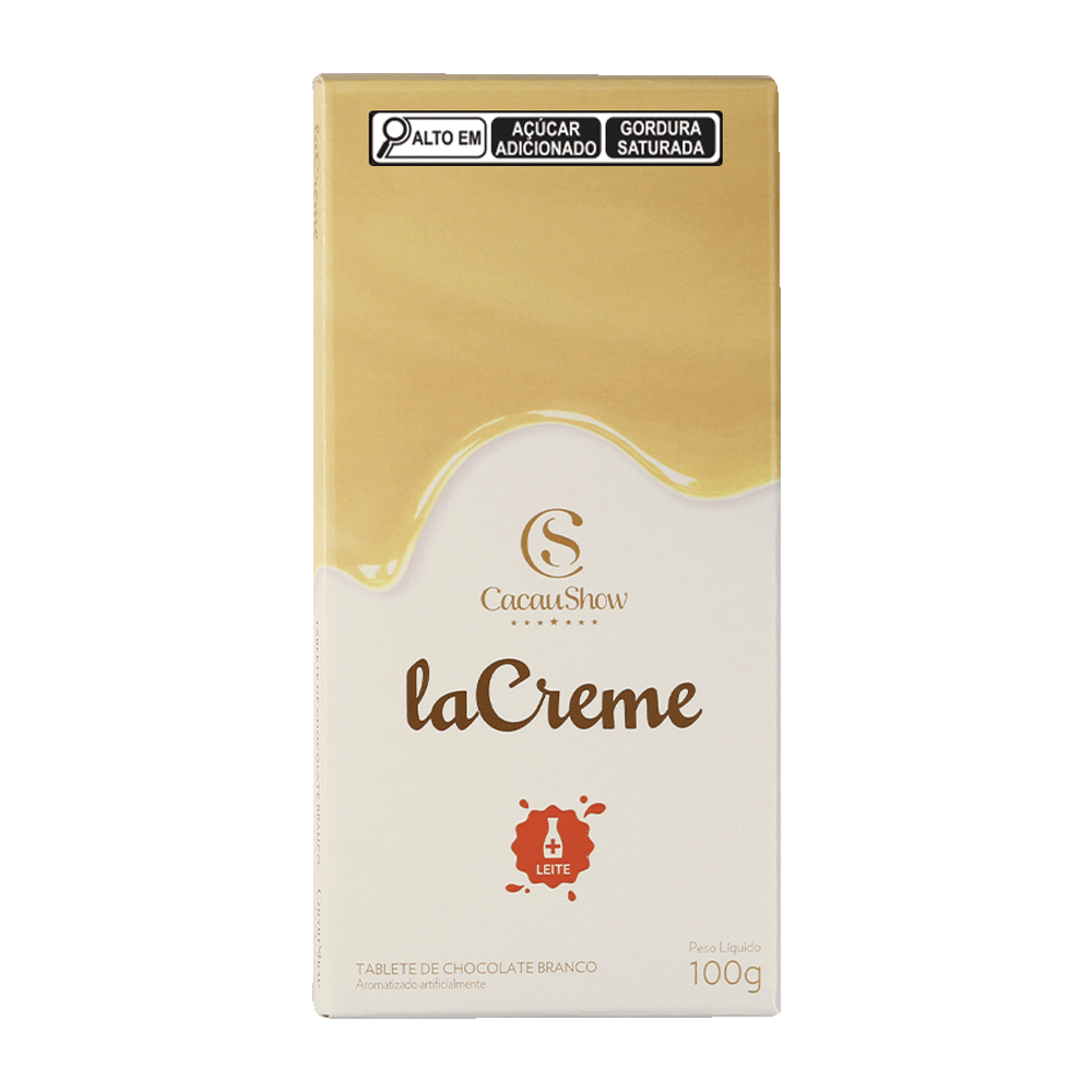 TABLETE LACREME BRANCO 100G, , large. image number 0