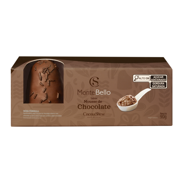 MONTEBELLO MOUSSE DE CHOCOLATE 90G