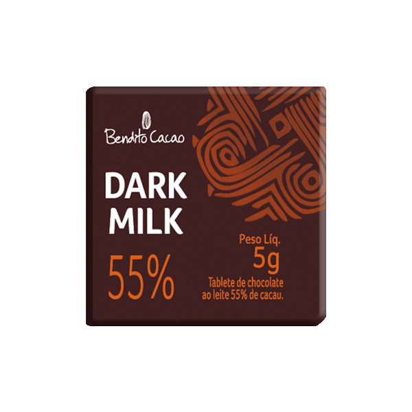 Tablete Dark Milk 55% Cacau 5g