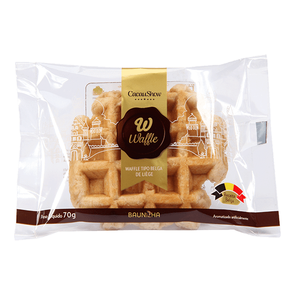 WAFFLE BAUNILHA 70G