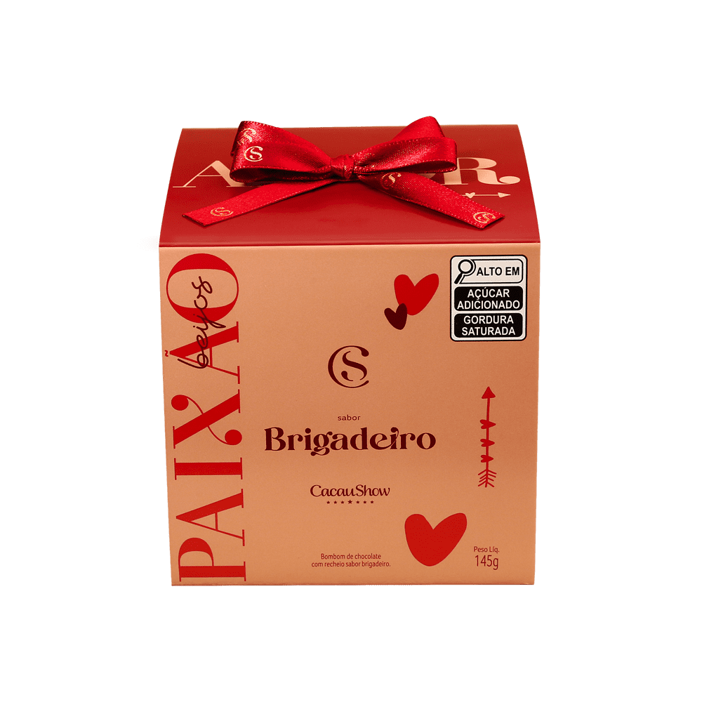 BOMBONS DE BRIGADEIRO CUBO AMOR 145G, , large. image number 0