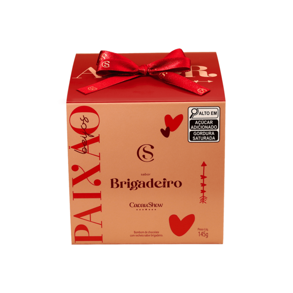 BOMBONS DE BRIGADEIRO CUBO AMOR 145G