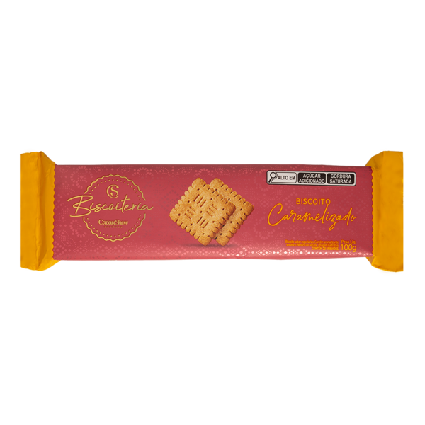 BISCOITO CARAMELIZADO 100G